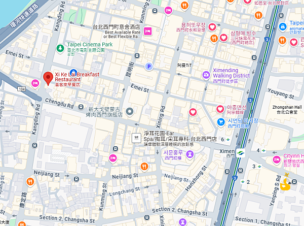 대만 아침 식사 씨커라이 위치