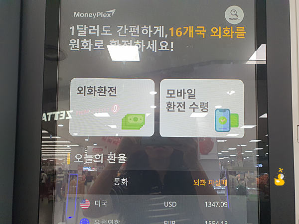 환전 선택
