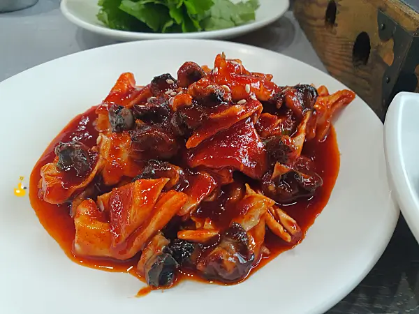 새콤매곰 맛있었던 다슬기 무침