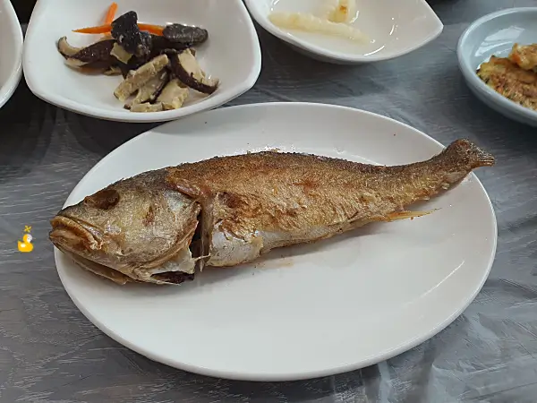 2인당 한 마리씩 나왔던 조기 구이