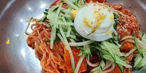 울산 맛집 무거동 삼산밀면의 비빔면