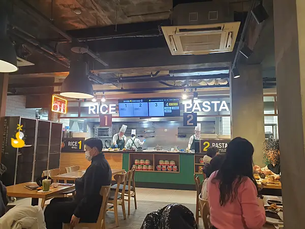 대전 성심당 테라스키친 음식 나오는 곳