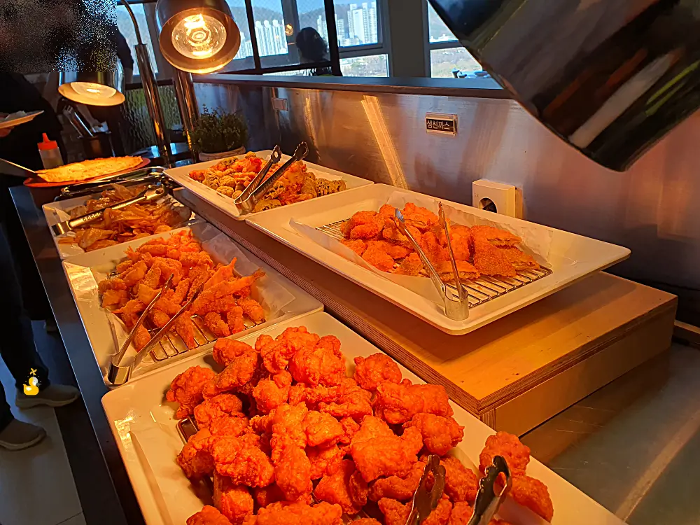 울산 샤브샤브 맛집 와봄의 튀김 메뉴