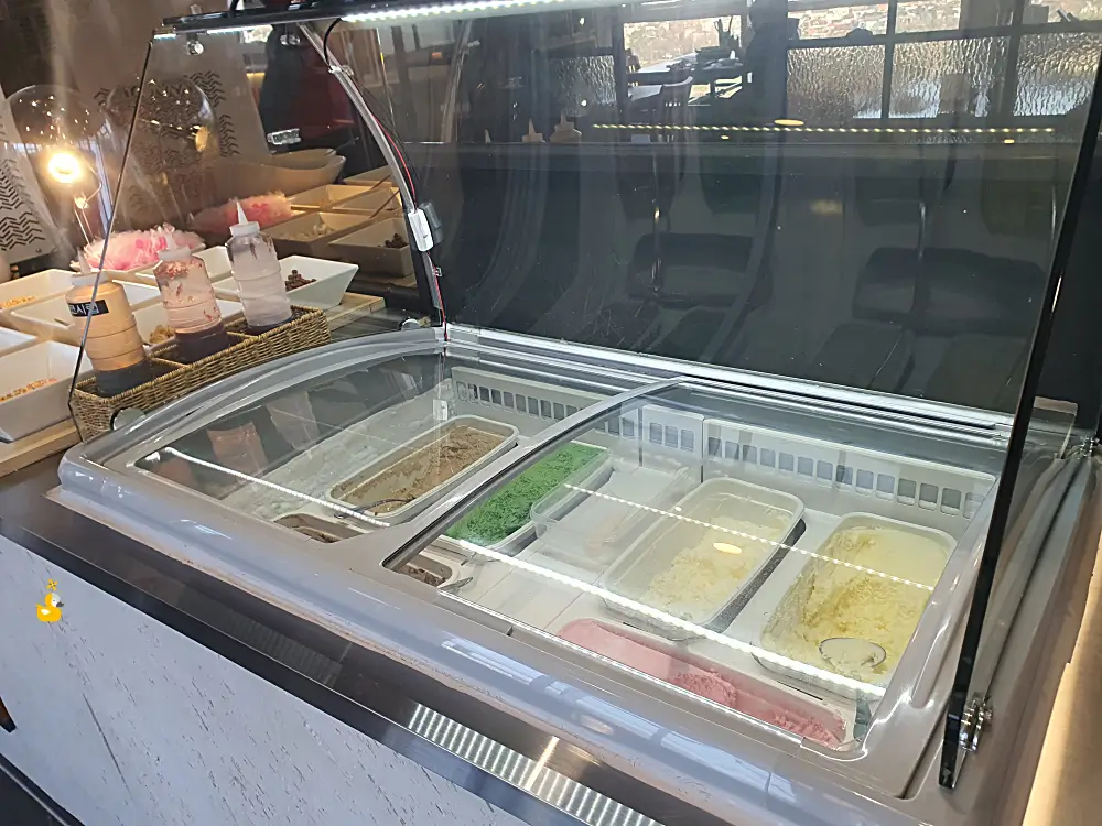 울산 샤브샤브 맛집 와봄의 아이스크림