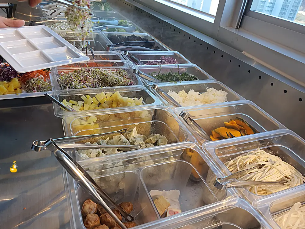 울산 샤브샤브 맛집 와봄의 샤브샤브용 재료