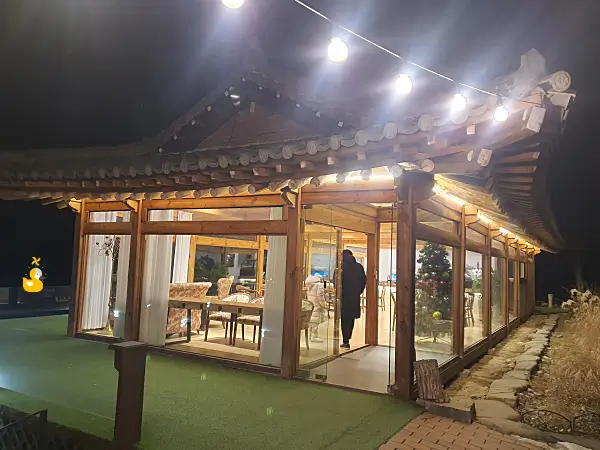 홍천 모둘자리 카페 외관