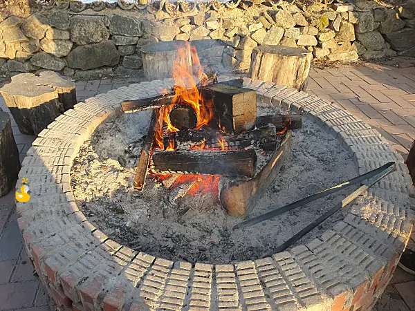 홍천 모둘자리 모닥불