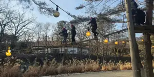 홍천 모둘자리 흔들다리