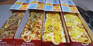 대전 둔산동 피자먹다